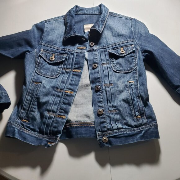 Gap Jeans Dark Denim Trucker Jacket From Fall 2012  Sz XS - Picture 4 of 16